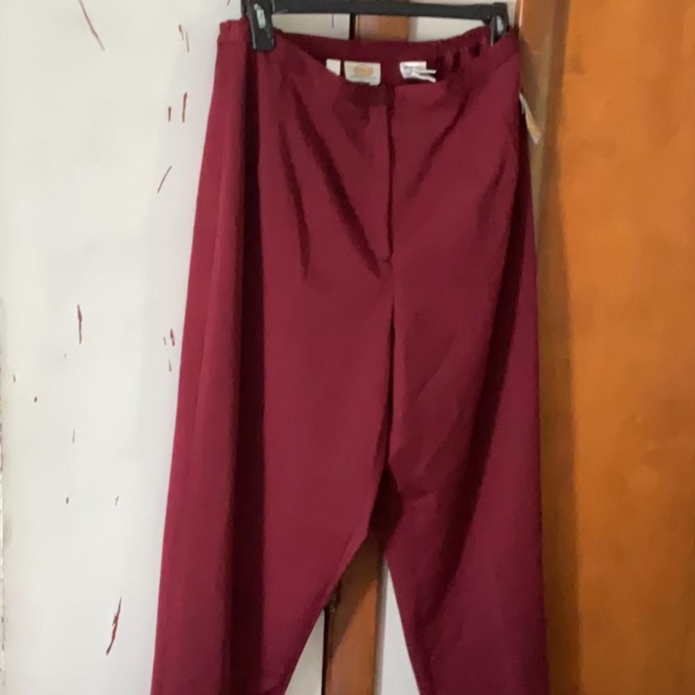Burgundy Pants